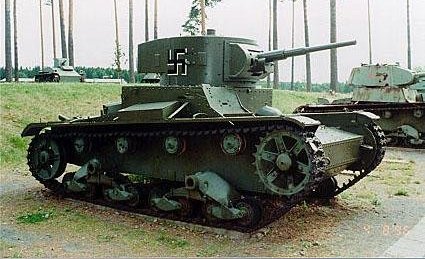 Танк Т-26 в немецком музее