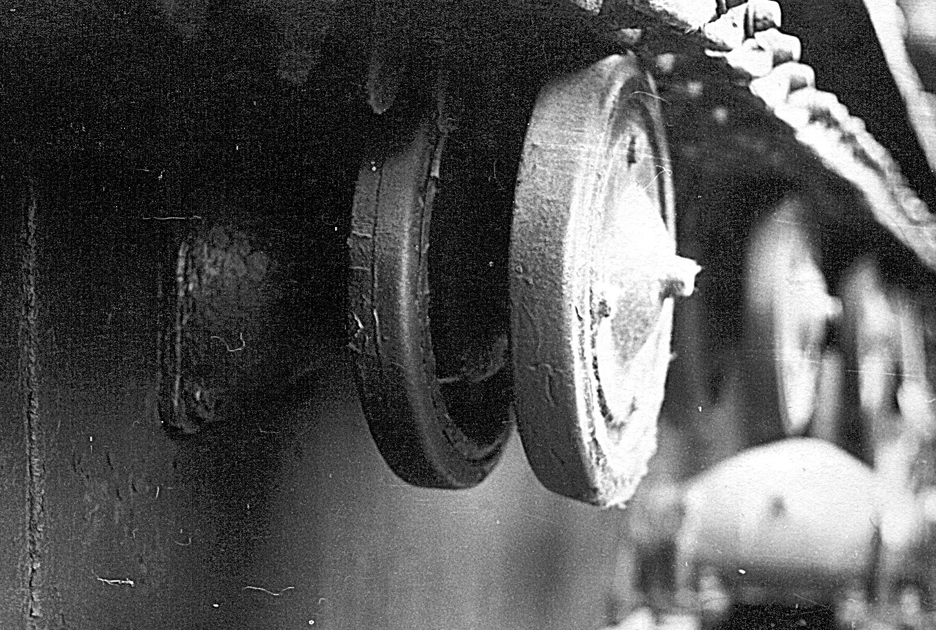 Танк Т-26, крепление верхних катков