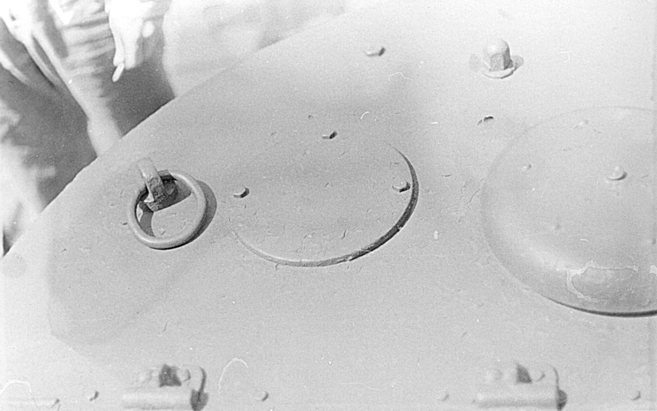 Танк Т-26, крышка