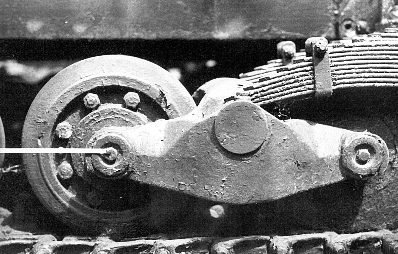 Танк Т-26, колёсная тележка