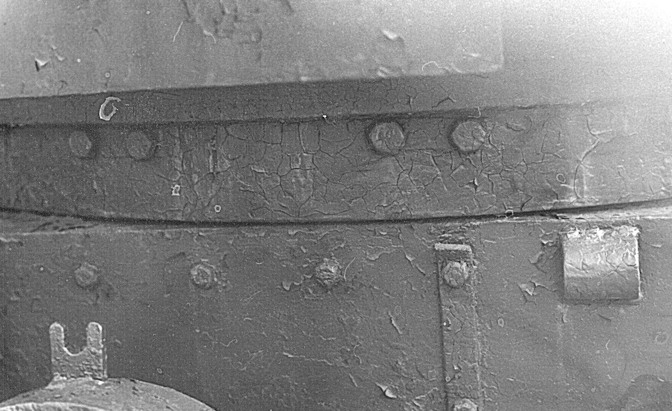 Танк Т-26, место стыка башни и корпуса