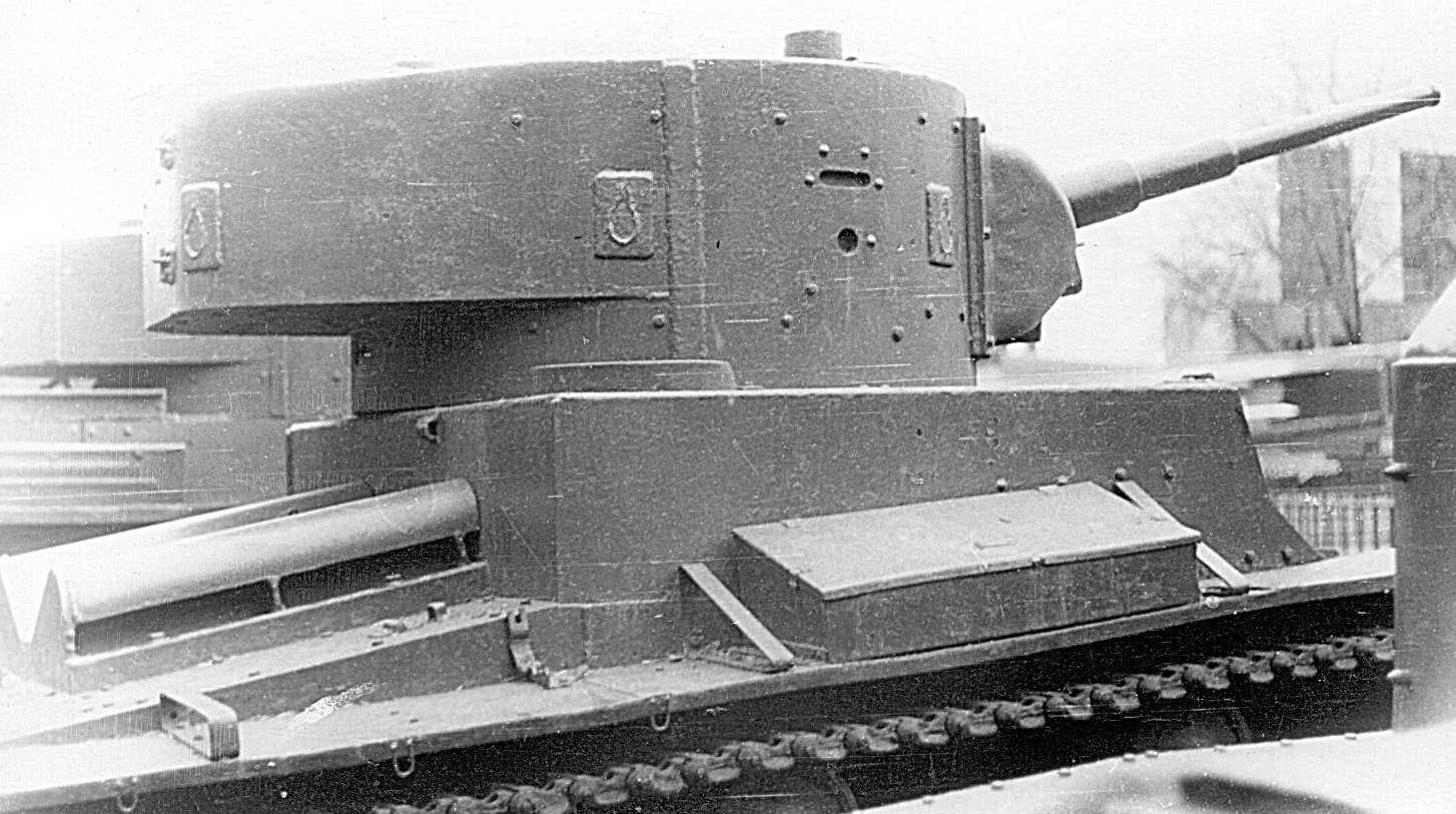 Танк Т-26, башня от БТ-5