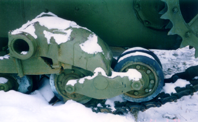 Танк Т-26 зимой