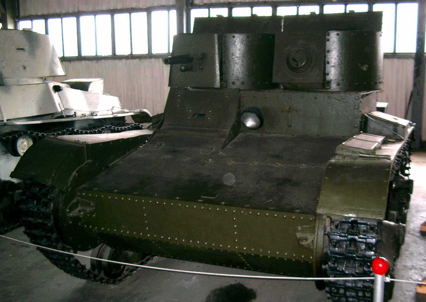 Танк Т-26, перед