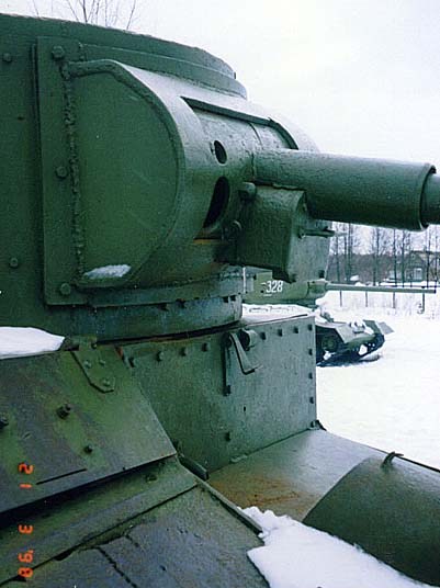 Танк Т-26, пушка танка
