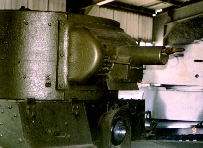 Танк Т-26, башня, вид справа