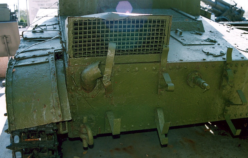 Танк Т-26, задний броневой лист