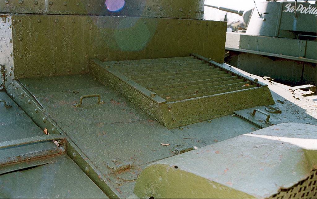Танк Т-26, вентиляция