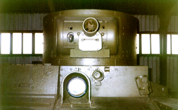 Танк Т-26, башня, вид спереди