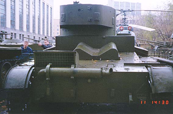 Танк Т-26, глушитель
