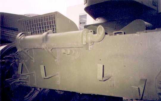 Танк Т-26, задняя броня