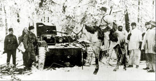 Танк Т-26 на войне