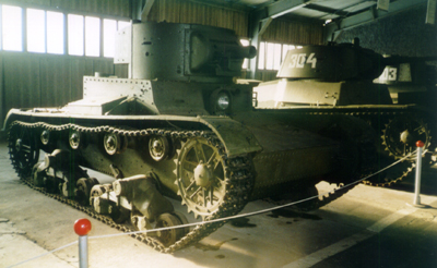 Танк Т-26 в музее