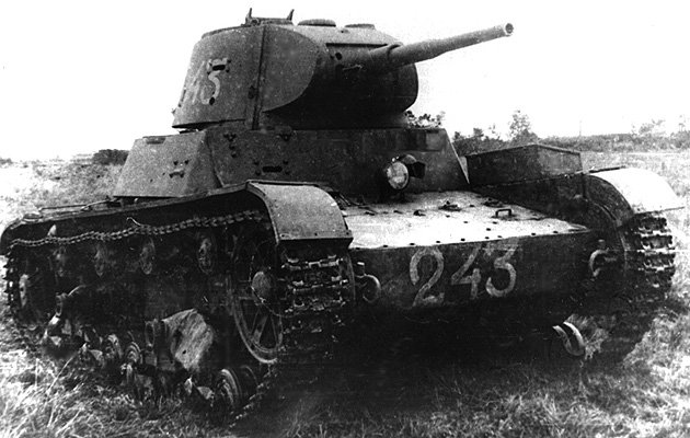Танк Т-26, номер 243