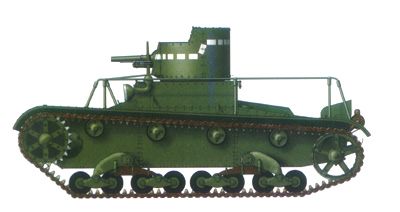 Танк Т-26, схема окраски