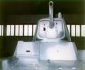 танк Т-26, зимняя окраска, вид спереди