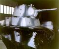 танк Т-26, зимняя окраска, правая часть