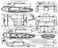 танк Т-27, чертёж танка
