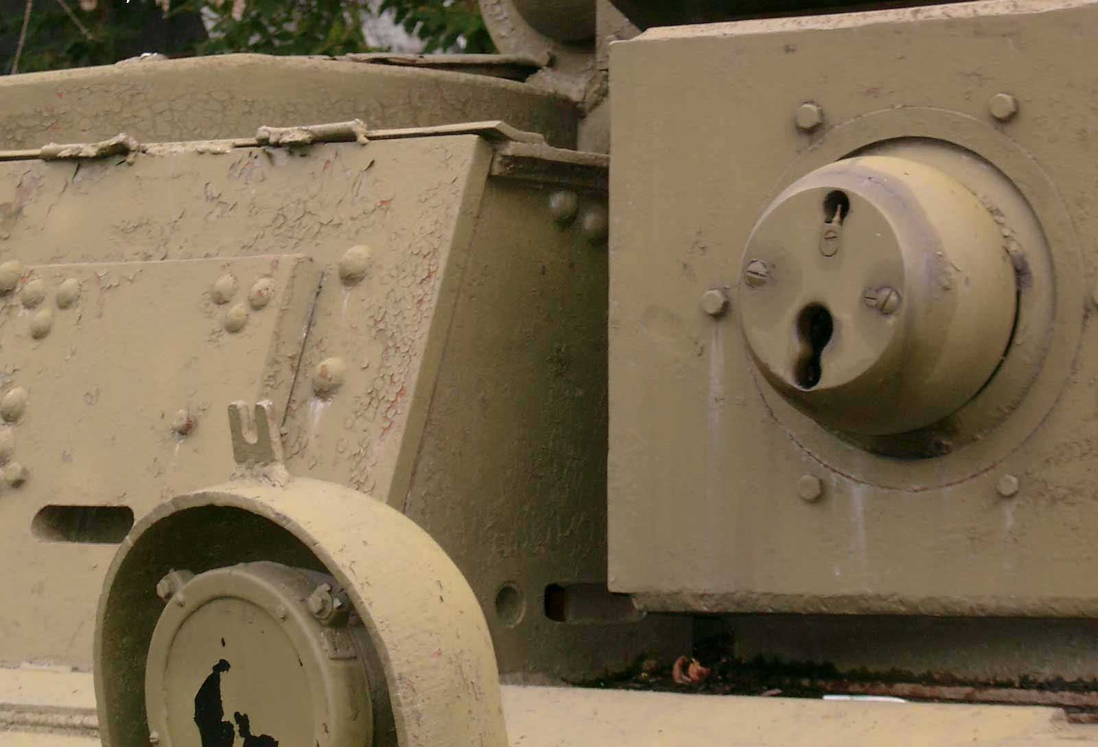 Танк Т-28, пулемётная башня