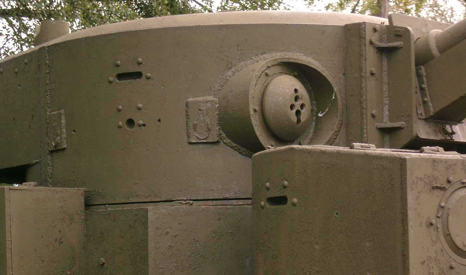 Танк Т-28, башня, вид справа
