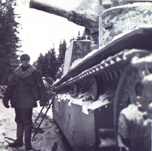 Танк Т-28, подготовка к бою