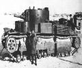 танк Т-28 на старой фотографии