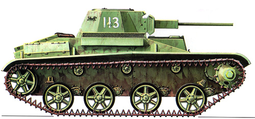 Танк Т-30, вариант окраски