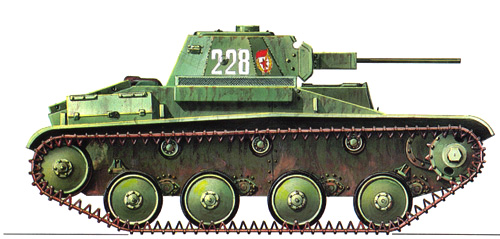 Танк Т-30, схема окраски