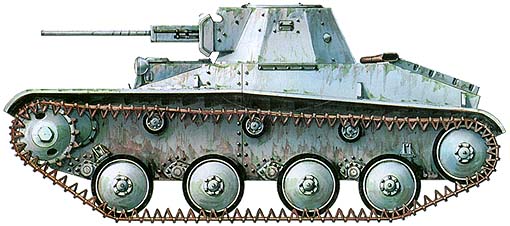 Танк Т-30, зимний вариант