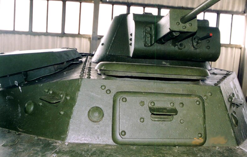 Танк Т-30, башня