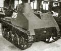танк Т-30, вид сзади