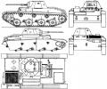 танк Т-30, чертёж танка