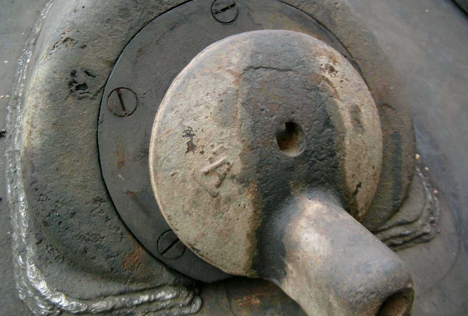 Танк Т-34/76, пулемётное гнездо