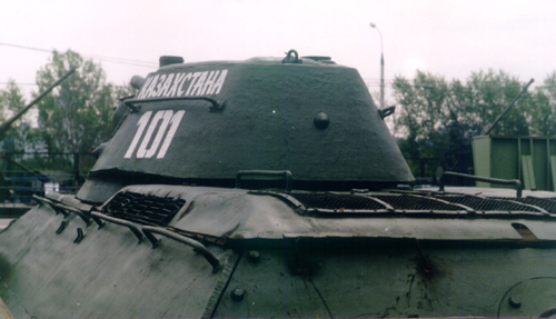 Танк Т-34/76, решётка двигателя