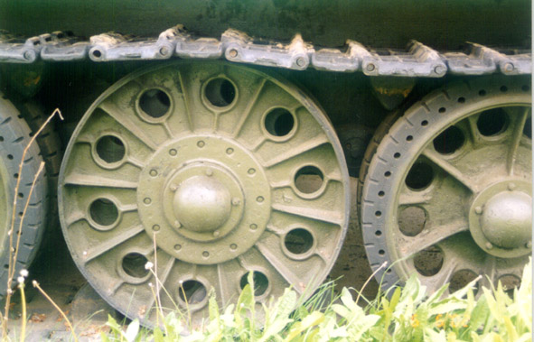 Танк Т-34/76, ходовая часть