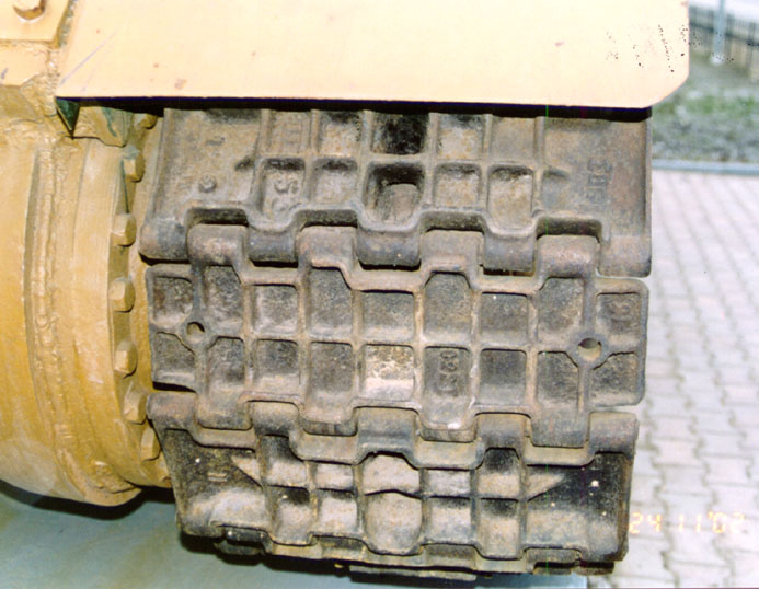Танк Т-34/76, гусеницы