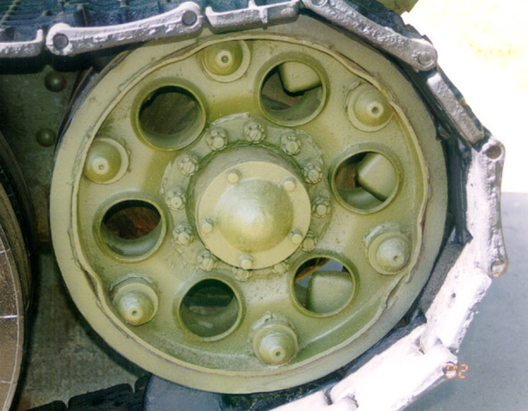 Танк Т-34/76, правый ленивец