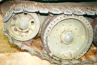Танк Т-34/76, катки