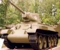 танк Т-34/76, вид спереди