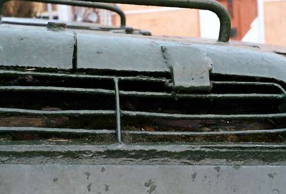 Танк Т-34/85, петли