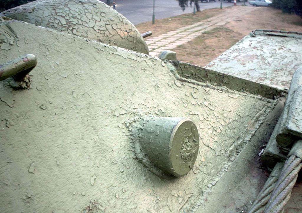Танк Т-34/85, лобовая броня