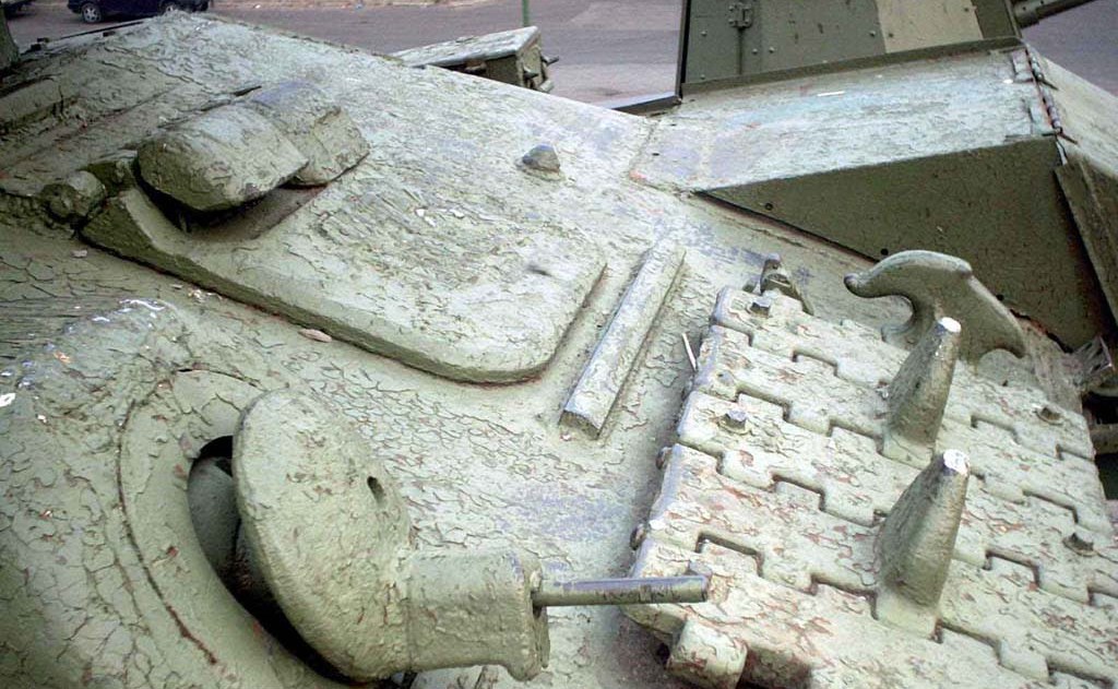 Танк Т-34/85, перед танка