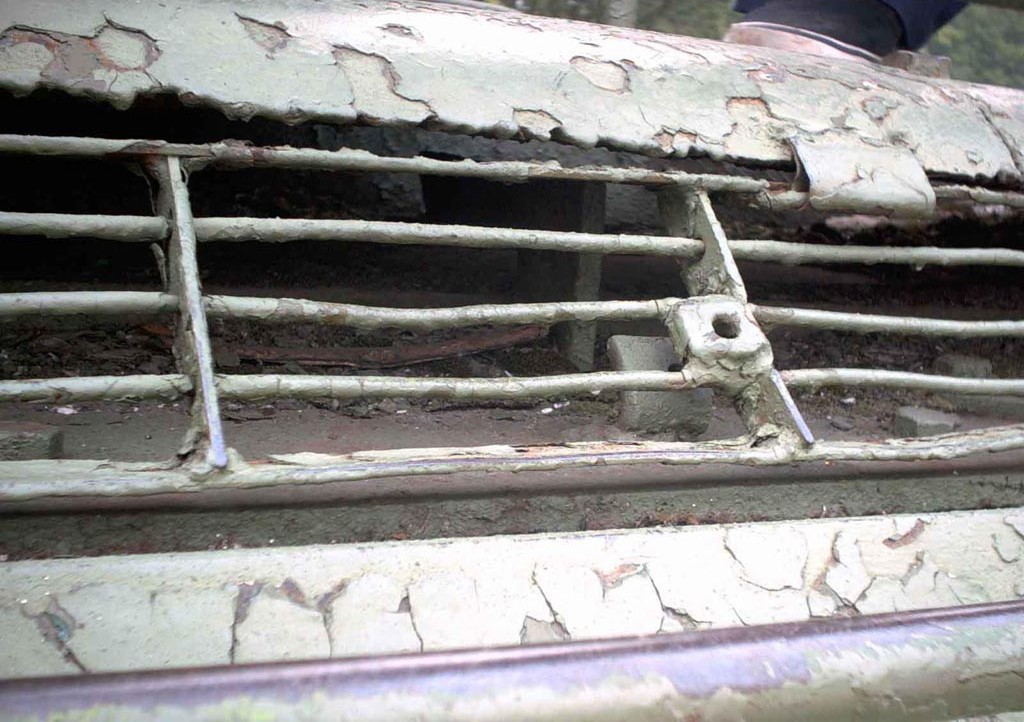 Танк Т-34/85, решётка
