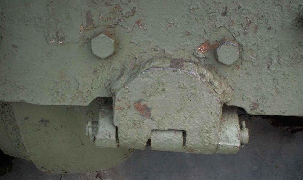 Танк Т-34/85, петля