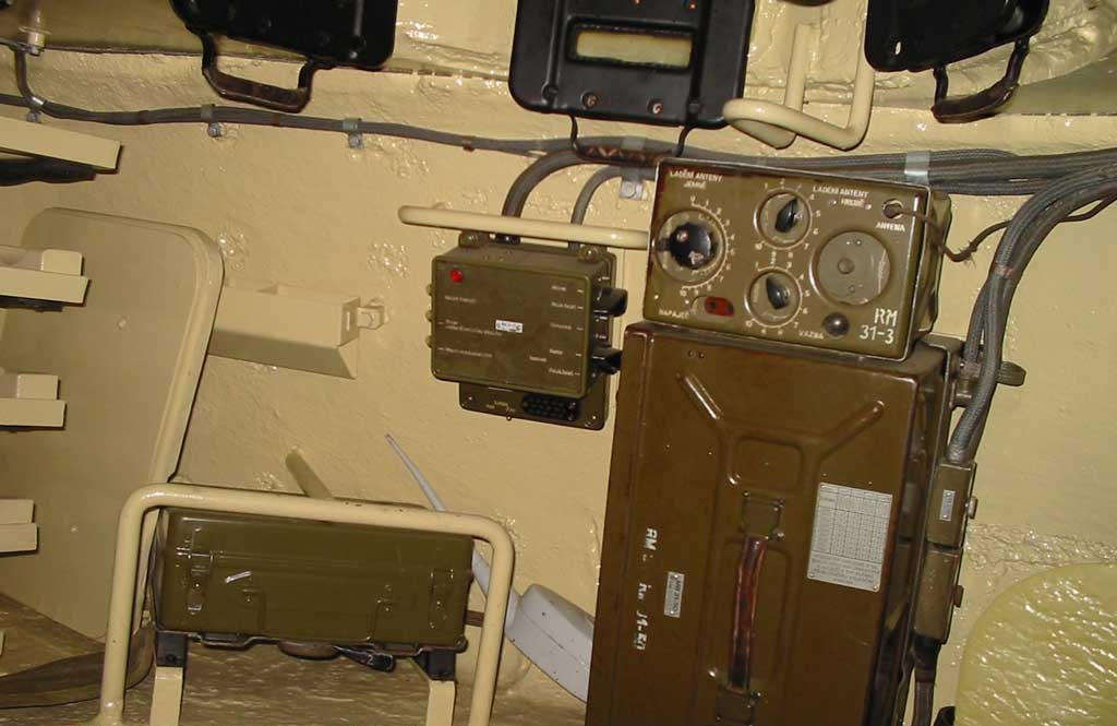 Танк Т-34/85, рация