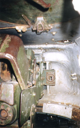 Танк Т-34/85, башня изнутри