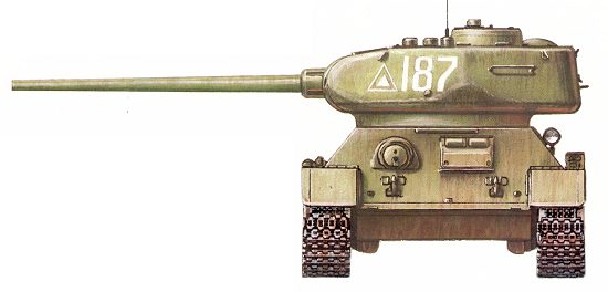 Танк Т-34/85, схема окраски
