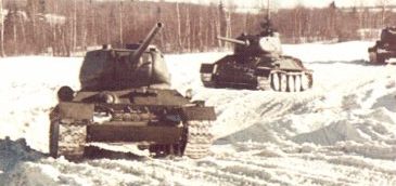 Танк Т-34/85, колонна