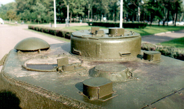 Танк Т-34/85, командирская башенка