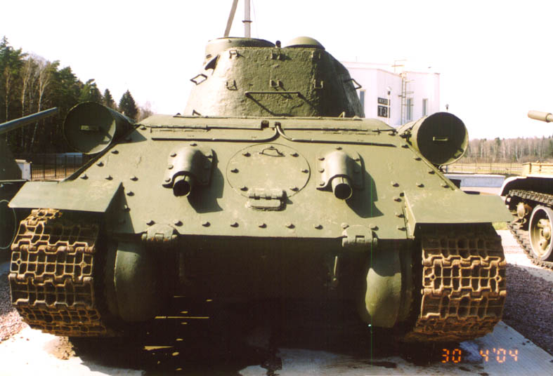 Танк Т-34/85, заднее бронирование